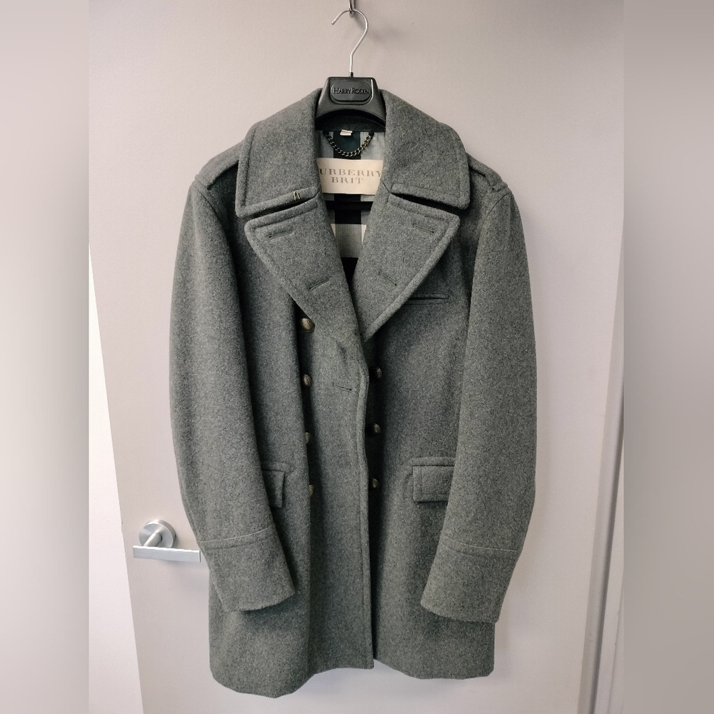 Burberry Wool Peacoat